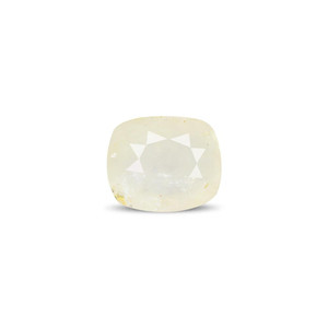 Saphir Jaune Naturel de 2,79 Carats (Pukhraj) - Pierre Précieuse Facettée Taille Émeraude - Product Image 1