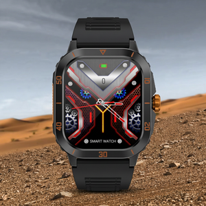 Montre connectée LEMFO C50 Pro avec écran tactile AMOLED de 2,19 pouces, tracker d'activité, montre de sport d'extérieur avec moniteur de fréquence cardiaque et de sommeil - Product Image 5