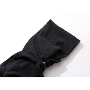 เสื้อสเวตเตอร์คาร์ดิแกนมีซิปสำหรับผู้ชาย, ใหม่เสื้อสเวตเตอร์สีดำสไตล์ฮิปฮอปสไตล์เท่สเก็ตบอร์ดสตรีทแวร์เสื้อคลุมแจ็คเก็ตมีฮู้ด - Product Image 6