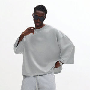 Sudadera de Hombre Personalizada, Informal, de Alta Calidad, Transpirable, con Cuello Redondo, Hombros Caídos, Tejido de Punto, de Secado Rápido, para Invierno - Product Image 3