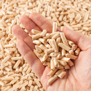 Pellets de madera y carbón activo para arena para gatos de alto rendimiento con aglomeración rápida - Product Image 2