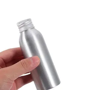 Bouteille de parfum de luxe pour eau, parfum, huile liquide, avec bouchons à vis tasse en aluminium rechargeable bouteille d'eau pour enfants pour la maison, l'école