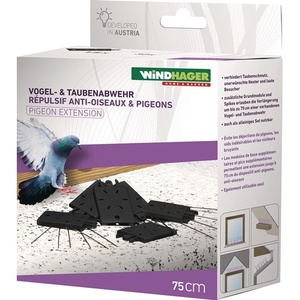 WINDHAGER 30 Piques en plastique anti-oiseaux et anti-pigeons, protection jusqu'à 75 cm, produit de lutte antiparasitaire - Product Image 3
