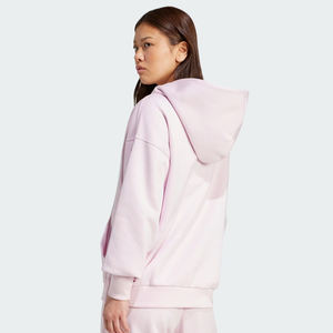 Sweats à capuche mode pour femmes vêtements d'hiver coton brossé tissu lourd motif uni fournisseur en vrac du Bangladesh OEM ODM Hoodie - Product Image 4