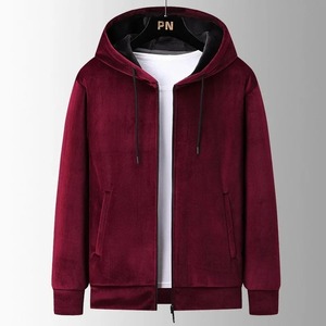 เสื้อแจ็คเก็ตลำลองผ้ากำมะหยี่ขนสุนัขจิ้งจอกสีเงินสำหรับผู้ชายเสื้อแจ็คเก็ตแบบเปิดสำหรับฤดูใบไม้ร่วงฤดูหนาว - Product Image 1