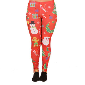 Leggings de sublimation confort de très haute qualité de style britannique, leggings de dérive de sublimation pour vêtements d'extérieur - Product Image 3