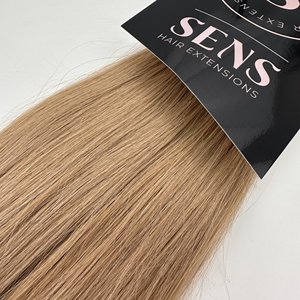 Nastro Biadesivo Invisibile Sens Honey per Extension Capelli 12pz 4cm 36g Colore BIO.15 100% Capelli Umani Indiani Remy con Doppia Trama a Macchina - Product Image 2