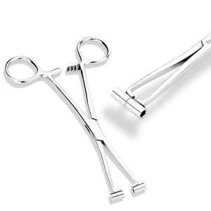 Pince à percer le septum, outil de perçage corporel - Pince en acier manuelle sur mesure pour usage hospitalier - Product Image 6