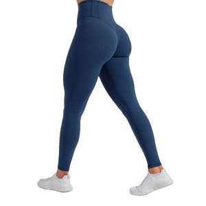 Women Casual <b>Leggings</b> High Waist Seamless Breathable Compression Slim Fit Stretch Workout Gym Running Athletic OEM Service - Product Image 1