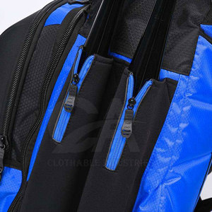 Sac de baseball avec poignée télescopique Poches pour accessoires Sac de roue de baseball portable Heavy Duty - Product Image 4