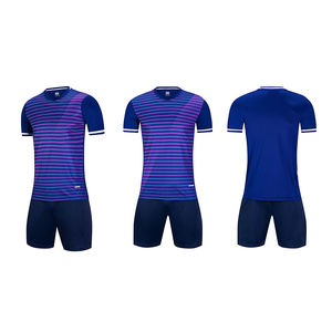 Kit d'entraînement de football pour jeunes enfants maillot sublimé en polyester respirant pour équipe de football - Product Image 3