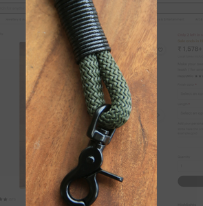 Make Your Own <b>Leash</b> Customized Colored Cotton Rope Handmade Dog <b>Leash</b> <b>Pet</b> <b>Leash</b> Set - Product Image 3