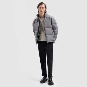 Chaqueta acolchada transpirable para hombre del mejor vendedor para invierno, cómoda para uso en exteriores con logotipo personalizado en la parte delantera, Etiqueta Privada, precio bajo - Product Image 4