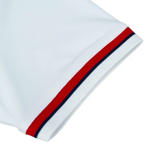 เสื้อโปโลทรงโอเวอร์ไซส์สำหรับผู้ชายพิมพ์ลายโลโก้ผ้าถักออกแบบได้ตามต้องการ - Product Image 3