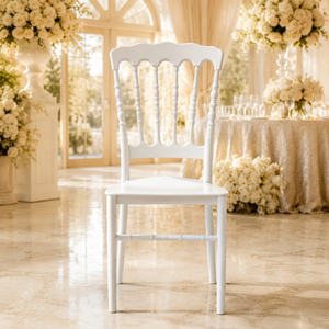 Mobilier événementiel empilable en plastique bon marché <span class=keywords><strong>chaise</strong></span> Napoléon pour événement de mariage en résine PP - Product Image 1