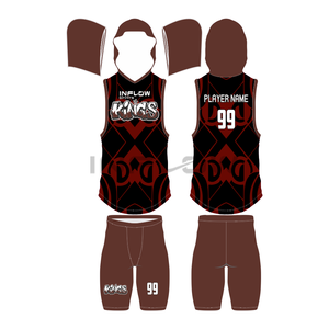 7v7 Football Uniforms Custom Logo Design American Flag Football Uniform Jersey <b>Set</b> Custom Design 7on7 Uniform Soccer jersey - Product Image 4