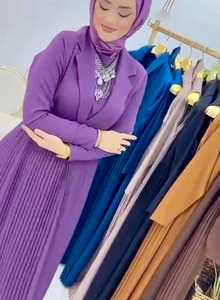 Elegant Modest Hand Embroidered Women's Imparted Cost Style <b>Shrug</b> Abayas Formal Traditional Dubai Dresses Breathable Cloth - Product Image 2