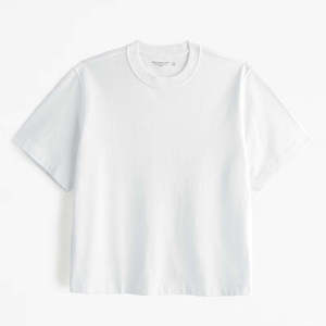 เสื้อยืดคอกลมทรงโอเวอร์ไซส์ผ้าคอตตอนเนื้อหนา 100% สไตล์สตรีทแวร์  รับสกรีนโลโก้ OEM ตามแบบ - Product Image 6