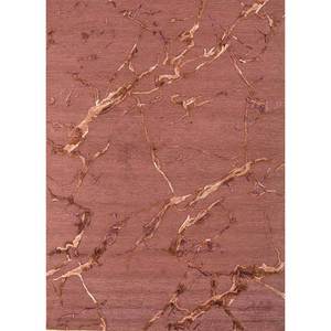 พรมขนสัตว์และวิสโคสทอมือลายเรขาคณิตสีแดงและสีส้มสำหรับใช้ในบ้าน-TNQ-4390 - Product Image 1