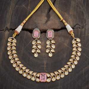 Kundan Necklace 178323 Elegant <b>Wedding</b> <b>Accessory</b> - Product Image 6