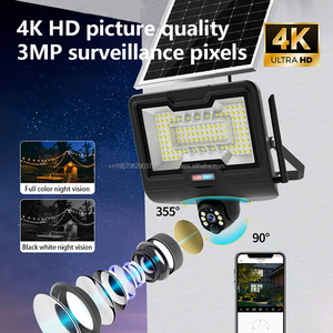 V380 Pro 4G Thẻ Sim eseecloud HD 3MP <span class=keywords><strong>Camera</strong></span> An Ninh năng lượng mặt trời ngoài trời mới 2.4GHz Wifi IP67 Đèn pha dữ liệu đám mây âm thanh hai chiều - Product Image 2