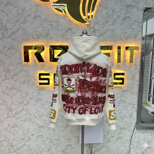 Calidad Superior Precio barato Edición hecha a mano Cremallera Sudadera con capucha Puff Impreso hecho en fábrica precio barato sudaderas con capucha para hombres - Product Image 2