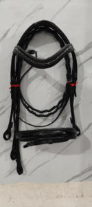 Nueva Brida ADEEFA Acolchada y Cómoda con Acolchado de Cuero Negro, Brida Weymouth de la India... - Product Image 2