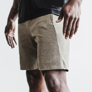 Venta al por mayor pantalones cortos de sudor en blanco verano Casual algodón Fitness Gym Wear Mens 5 pulgadas Inseam Golf Shorts DDP envío - Product Image 1