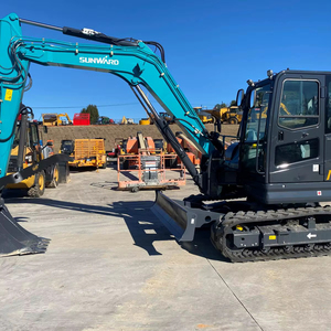 รถขุดขนาดเล็กแบบตีนตะขาบ Sunwardds SWE90UF ปี 2023 พร้อมเครื่องยนต์ Kubota และชิ้นส่วน Huade ปั๊มและมอเตอร์กำลังขุดสูง - Product Image 1