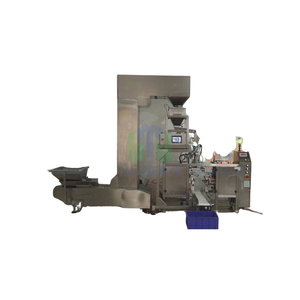 Machine d'emballage entièrement automatique Doypack TPM-AL01, pour collations, noix, pop-corn, bonbons, 500g, scellage d'emballage de remplissage de sacs préfabriqués - Product Image 1