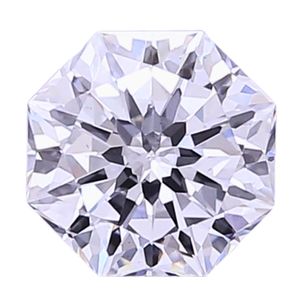 Diamant de laboratoire octogonal 1 carat E VVS2 certifié IGI, taille octogonale, non monté - Product Image 2