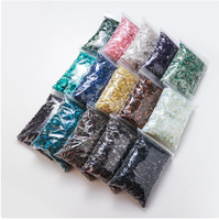 Meilleure qualité Offre Spéciale en vrac naturel en vrac puces de pierres précieuses écrasées puce de cristal en boule cadeau de meilleure qualité