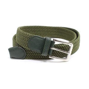 Cinturón trenzado de cuero de vaca a la moda de diseñador personalizado más vendido, aleación de alta calidad para hebilla de cuero genuino al por mayor - Product Image 4