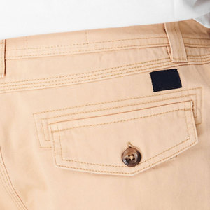 Ropa de hombre Pantalones cortos de carga para adultos Multi bolsillos Botón Cierre de mosca Pantalones cortos de carga transpirables para hombres - Product Image 5