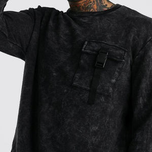 Ensemble pantalon de survêtement et sweat-shirts brodés OEM pour hommes Sport Gym Ensemble deux pièces uni de haute qualité Jogger personnalisé Costumes de survêtement pour hommes - Product Image 3