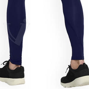 กางเกงรัดกล้ามเนื้อของผู้ชายเลกกิ้งลายตรงสไตล์ใหม่พร้อมดีไซน์ตามสั่ง - Product Image 6