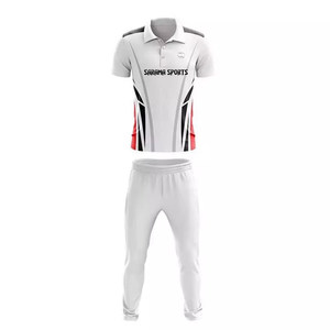 Nuevo Uniforme de Cricket más vendido Logotipo de equipo personalizado e impresión de nombre Uniformes de Cricket al por mayor - Product Image 1