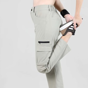 Pantalones Cargo de Invierno para Mujer, de Secado Rápido y Transpirables, con Cierre de Cordón, Color Personalizado, Marca KATBROS INDUSTRY - Product Image 4