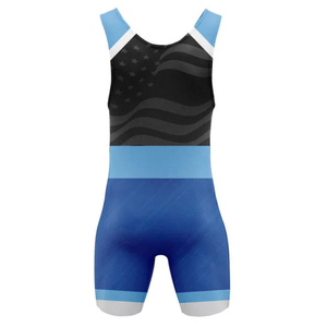 ชุดนักมวยปล้ำผู้ใหญ่แบบสั่งทำพิเศษ - ผ้าสแปนเด็กซ์/โพลีเอสเตอร์ ยืดหยุ่น น้ำหนักเบา แห้งเร็ว พิมพ์ลายดิจิทัล บริการ OEM - Product Image 2