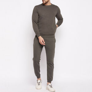 Chándales de Invierno para Hombre, Lavado Ácido, Desgastados, 100% Poliéster, Estilo Vintage, Forro Polar, Cierre de Cremallera, Talla Grande, Ecológicos, Lavables - Product Image 1