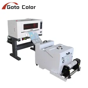 12 Inch Dtf Printer With Powder Shaker All In 1 Custom T-Shirt Dtf Printer A3 Printing Machine F1080