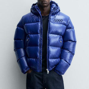 Chaquetas Acolchadas Lisas de Alta Calidad para Hombre con el Mejor Logotipo Personalizado, Chaquetas con Impresión de Logotipo, Precio Económico, Colección de Invierno en Tendencia - Product Image 1