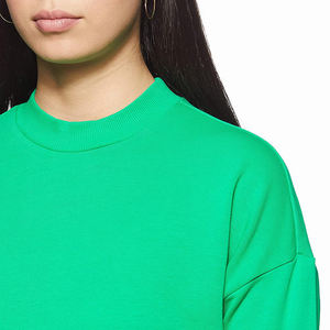 Sudadera con logotipo y etiqueta personalizada de talla grande XS, sudadera de manga larga de Color loro, ropa de punto de invierno informal inteligente con sudaderas con capucha - Product Image 3