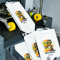 Imprimante à bande UV à jet d'encre multifonctionnelle Acaleph 891s à passage unique pour I3200 automatique pour sacs en plastique non tissés