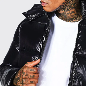 2025 nouveau sur mesure mode doudoune hommes hiver rembourré veste brillant Offre Spéciale nouveau Style fabriqué dans l'industrie Isha - Product Image 3