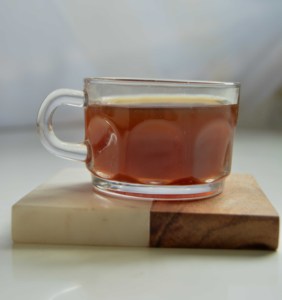 Set of 4 Handmade Modern Design <b>Marble</b> Wood <b>Square</b> Coasters Sustainable Mats Pads for <b>Coffee</b> Tea Wine Wedding Housewarming Gift - Product Image 3