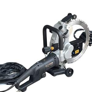 Scie à anneau murale en béton haute puissance HGP290 8000W 29cm Coupe profonde Moteur électrique 220V Machine de découpe Garantie 1 an Noir Asphalte - Product Image 1