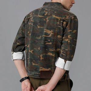 Envío Directo, chaqueta vaquera de estilo único, precio barato, ropa de calle, chaqueta vaquera para hombre, servicio OEM/ODM, chaqueta vaquera Vintage para hombre - Product Image 3