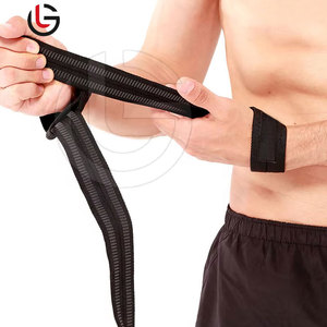 Sangles d'haltérophilie en coton de haute qualité Logo personnalisable nouveauté pour adultes haltérophilie à faible quantité minimale de commande - Product Image 3