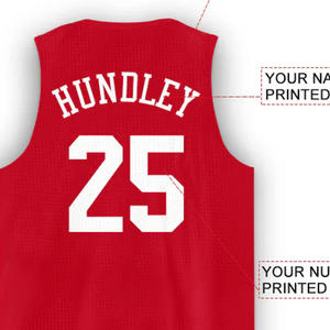 Nouveau design de maillot de basket-ball respirant en maille pour hommes vierge personnalisée de haute qualité pour hommes - Product Image 4